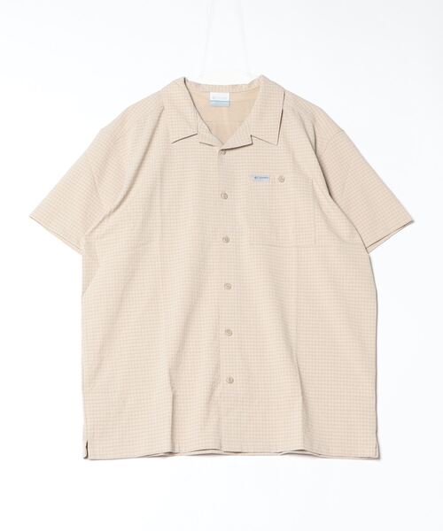 Columbia(コロンビア)の「コロンビア ユーティライザーショートスリーブキャンプシャツ(Tシャツ/カットソー・メンズ・ベージュ/カーキ・LL/M/L)」の2枚目の写真