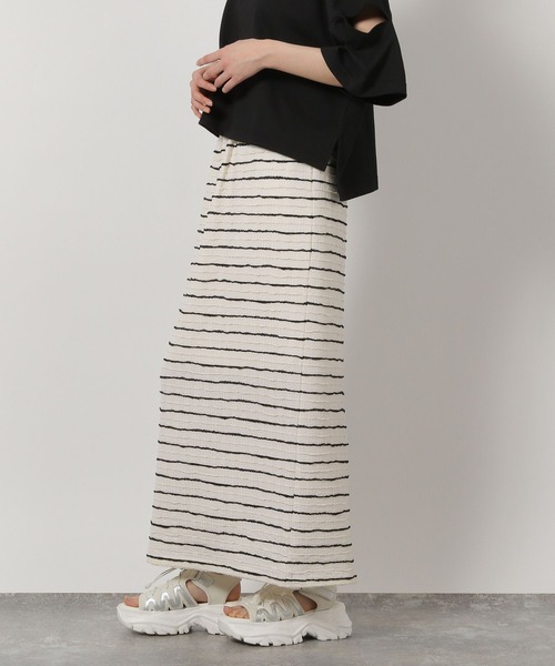 LAKOLE（ラコレ）の「カットシャーリングナロースカート / 450293（スカート・レディース・ブラック/ミント/アイボリー/オレンジ/その他2・FREE）」の15枚目の写真