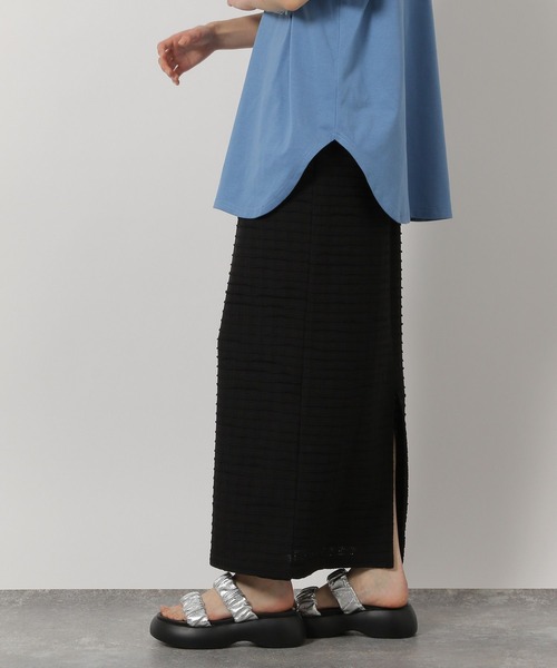 LAKOLE（ラコレ）の「カットシャーリングナロースカート / 450293（スカート・レディース・ブラック/ミント/アイボリー/オレンジ/その他2・FREE）」の20枚目の写真