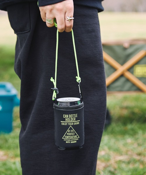 niko and...（ニコアンド）の「【CITY CREEK】缶ホルダー（アウトドアグッズ・レディース・ブラック/ブルー/グレー・0）」の2枚目の写真