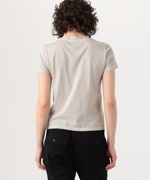 JAMES PERSE(ジェームスパース)の「ベーシック クルーネックTシャツ WLJ3114(Tシャツ/カットソー・レディース・ベージュ/ライトベージュ/チャコールグレー・0/1/2)」の7枚目の写真