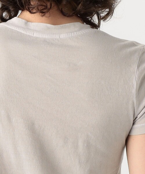 JAMES PERSE(ジェームスパース)の「ベーシック クルーネックTシャツ WLJ3114(Tシャツ/カットソー・レディース・ベージュ/ライトベージュ/チャコールグレー・0/1/2)」の9枚目の写真