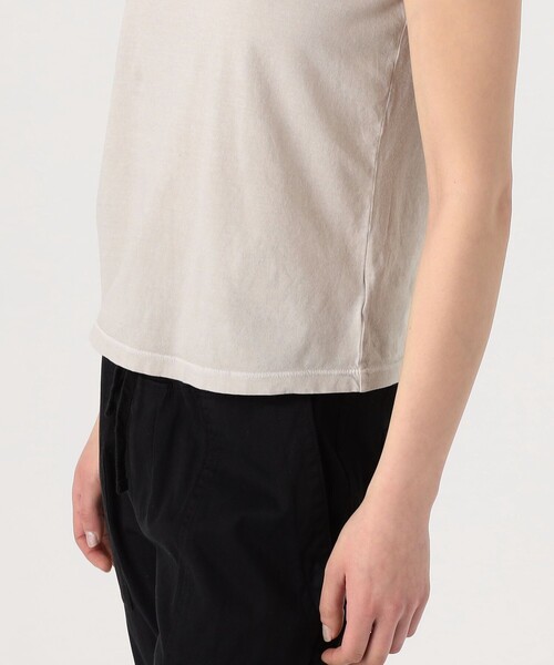 JAMES PERSE(ジェームスパース)の「ベーシック クルーネックTシャツ WLJ3114(Tシャツ/カットソー・レディース・ベージュ/ライトベージュ/チャコールグレー・0/1/2)」の11枚目の写真