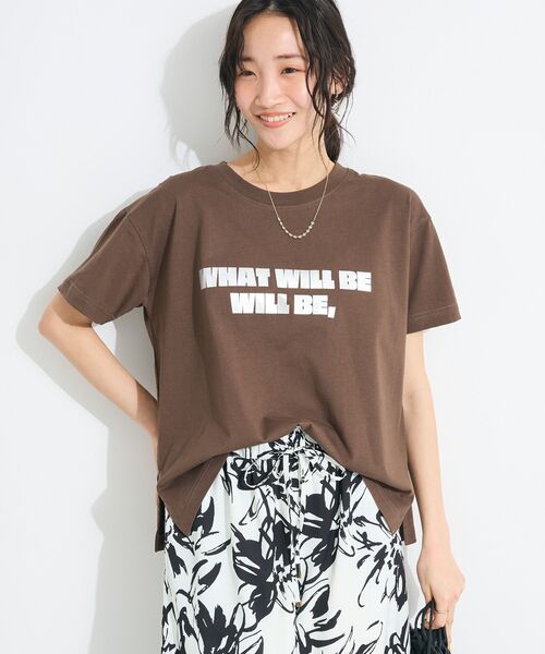 CLOTTEE By CLOT Tシャツ 半袖 プリント ロゴ 男女兼用 大人気 Purple&Yellow tシャツ ハートロゴプリント ロング丈半袖T