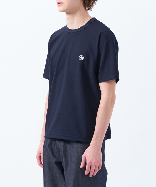 MACKINTOSH PHILOSOPHY（ﾏｯｷﾝﾄｯｼｭ ﾌｨﾛｿﾌｨｰ）の「【WEB&一部店舗限定】ハイエアーカノコ MPワッペン半袖Tシャツ（Tシャツ/カットソー・メンズ・ホワイト/ダークネイビー/ブラック・38/40/42）」の8枚目の写真