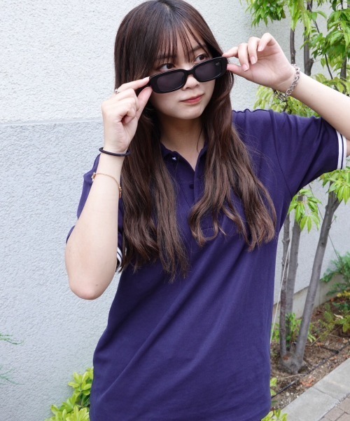 kurumi - オリジナル刺繍半袖ポロシャツ made in INTERFACTORY