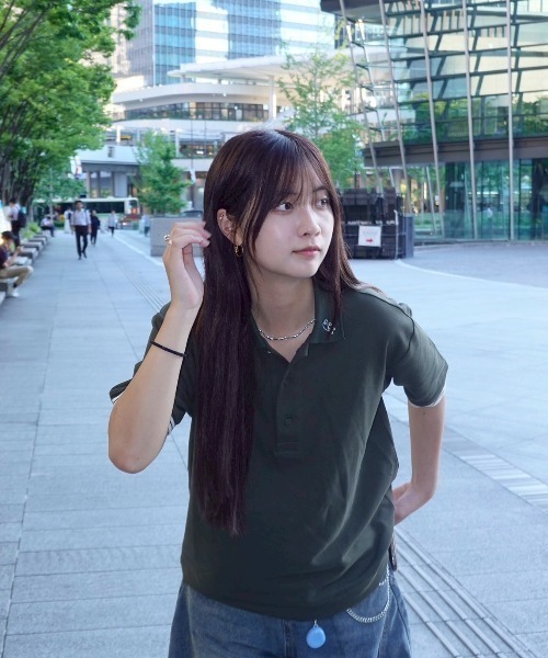 BASE ファッション 新品 TOIRO. トイロ embroidery oxford shirt 長袖