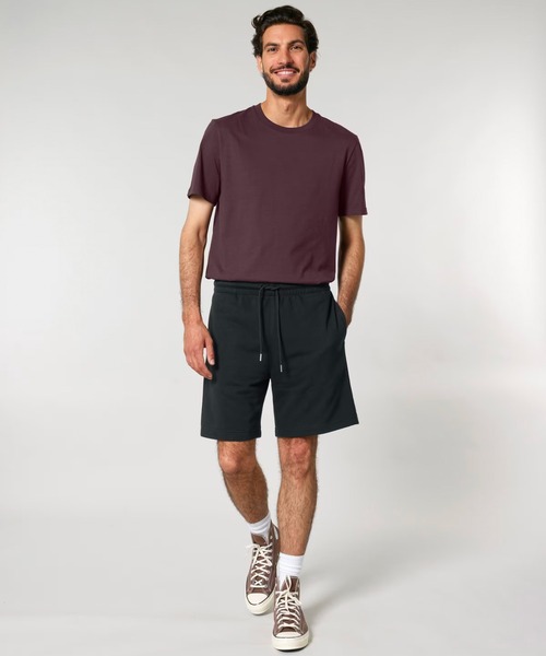 THRIFTY LOOK(スリフティールック)の「Stanley/Stella / スタンレーステラ Trainer 2.0 (SABU015) フレンチテリー オーガニックコットン スウェットショーツ(スウェットパンツ・メンズ・ナチュラル/ブラック・MEDIUM/LARGE)」の17枚目の写真