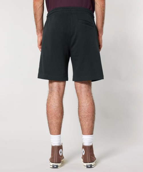 THRIFTY LOOK(スリフティールック)の「Stanley/Stella / スタンレーステラ Trainer 2.0 (SABU015) フレンチテリー オーガニックコットン スウェットショーツ(スウェットパンツ・メンズ・ナチュラル/ブラック・MEDIUM/LARGE)」の18枚目の写真