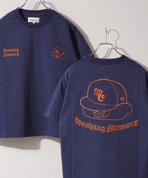 【MEMORY】バブフェイス 総刺繍 S/S Tシャツ / Babu Face T-shirt with full embroidery
