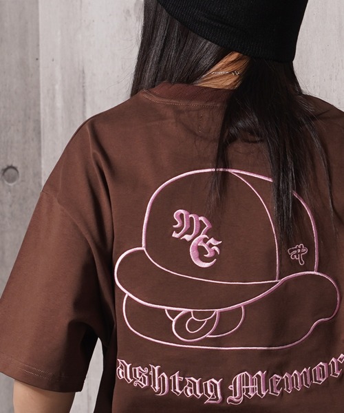 #MEMORY（メモリー）の「【MEMORY】バブフェイス 総刺繍 S/S Tシャツ / Babu Face T-shirt with full embroidery（Tシャツ/カットソー・メンズ・ホワイト/ブラウン/ブラック/ネイビー/チャコールグレー・L/XL/M）」の17枚目の写真