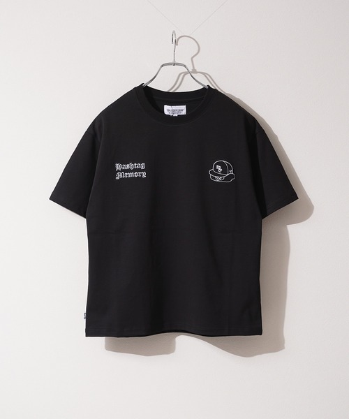 #MEMORY（メモリー）の「【MEMORY】バブフェイス 総刺繍 S/S Tシャツ / Babu Face T-shirt with full embroidery（Tシャツ/カットソー・メンズ・ホワイト/ブラウン/ブラック/ネイビー/チャコールグレー・L/XL/M）」の10枚目の写真