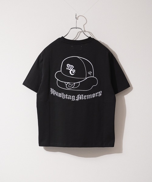 #MEMORY（メモリー）の「【MEMORY】バブフェイス 総刺繍 S/S Tシャツ / Babu Face T-shirt with full embroidery（Tシャツ/カットソー・メンズ・ホワイト/ブラウン/ブラック/ネイビー/チャコールグレー・L/XL/M）」の9枚目の写真