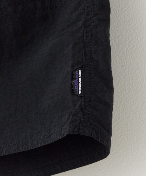 THOUSAND MILE（サウザンドマイル）の「THOUSAND MILE/サウザンドマイル NYLON TASLAN WEATHER WALK SHORTS ショーツ（その他パンツ・メンズ・ブラック・S/M/L/XL）」の7枚目の写真