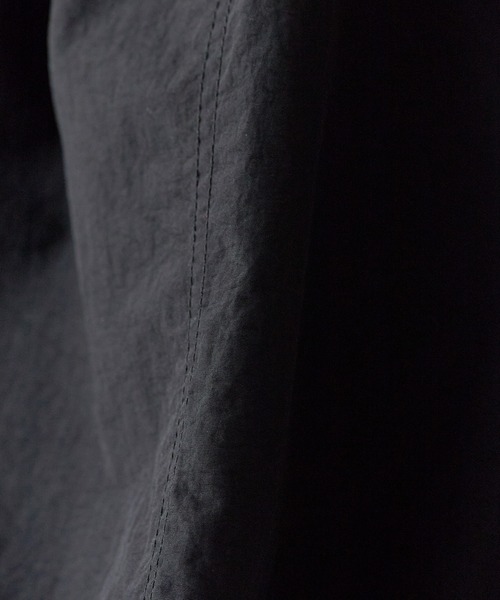 THOUSAND MILE（サウザンドマイル）の「THOUSAND MILE/サウザンドマイル NYLON TASLAN WEATHER WALK SHORTS ショーツ（その他パンツ・メンズ・ブラック・S/M/L/XL）」の10枚目の写真