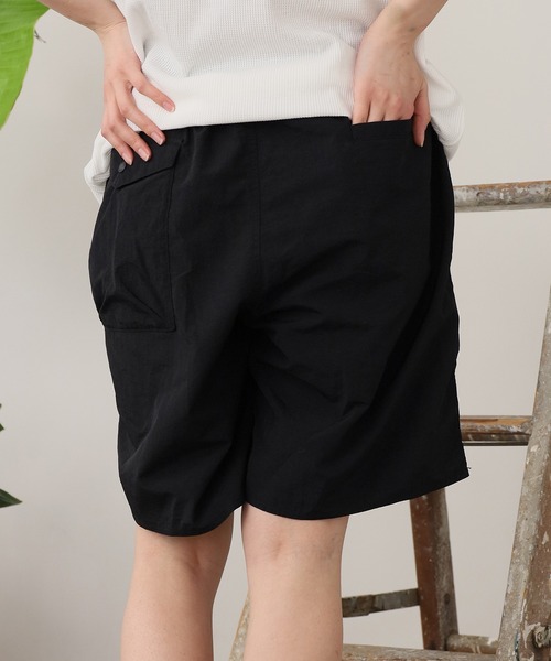 THOUSAND MILE（サウザンドマイル）の「THOUSAND MILE/サウザンドマイル NYLON TASLAN WEATHER WALK SHORTS ショーツ（その他パンツ・メンズ・ブラック・S/M/L/XL）」の14枚目の写真