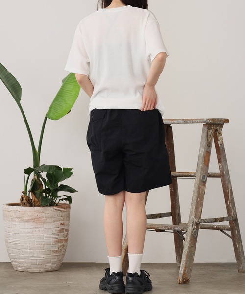 THOUSAND MILE（サウザンドマイル）の「THOUSAND MILE/サウザンドマイル NYLON TASLAN WEATHER WALK SHORTS ショーツ（その他パンツ・メンズ・ブラック・S/M/L/XL）」の12枚目の写真