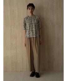 Te chichi CLASSIC（テチチクラシック）の「エシカルシャンブレーイージーワイドパンツ（セットアップ可）（接触冷感）《2025summer catalog item》（その他パンツ）」