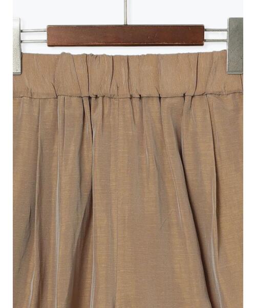 Te chichi CLASSIC（テチチクラシック）の「エシカルシャンブレーイージーワイドパンツ（セットアップ可）（接触冷感）《2025summer catalog item》（その他パンツ・レディース・ベージュ・F）」の14枚目の写真