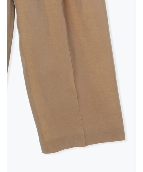 Te chichi CLASSIC（テチチクラシック）の「エシカルシャンブレーイージーワイドパンツ（セットアップ可）（接触冷感）《2025summer catalog item》（その他パンツ・レディース・ベージュ・F）」の16枚目の写真