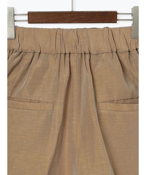 Te chichi CLASSIC（テチチクラシック）の「エシカルシャンブレーイージーワイドパンツ（セットアップ可）（接触冷感）《2025summer catalog item》（その他パンツ・レディース・ベージュ・F）」の17枚目の写真