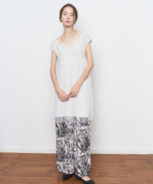 Muel Chic（ミュエルシック）の「Ramona knit ラモーナニット（ニット/セーター・レディース・ホワイト・FREE）」の3枚目の写真