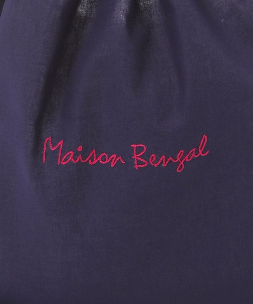 studio CLIP(スタディオクリップ)の「【daily CLIP】Maison Bengal 刺繍トートバッグ(トートバッグ・レディース・ピンク/イエロー/ネイビー/ブラック・FREE)」の15枚目の写真