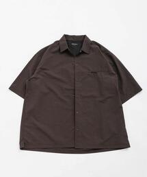 EKAL | 『撥水/接触冷感/UR TECH』ナイロンタッサーボックスショートスリーブシャツ(シャツ/ブラウス)