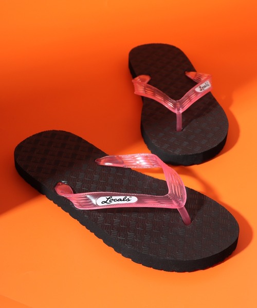 Locals(ローカルズ)の「Locals ORIGINAL SLIPPA(サンダル・レディース・ピンク/クリア/パープル/ターコイズブルー/ブルー/ブラウン/ブラック・27cm/24cm/22cm/25cm/26cm/28cm)」の6枚目の写真