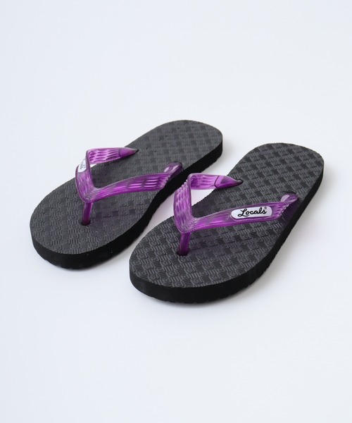 Locals(ローカルズ)の「Locals ORIGINAL SLIPPA(サンダル・レディース・ピンク/クリア/パープル/ターコイズブルー/ブルー/ブラウン/ブラック・27cm/24cm/22cm/25cm/26cm/28cm)」の11枚目の写真