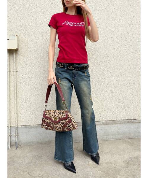 EVRIS(エヴリス)の「スタッズモチーフアニマルハンドBAG(ハンドバッグ・レディース・ブラック/ブルー/ベージュ・FREE)」の22枚目の写真