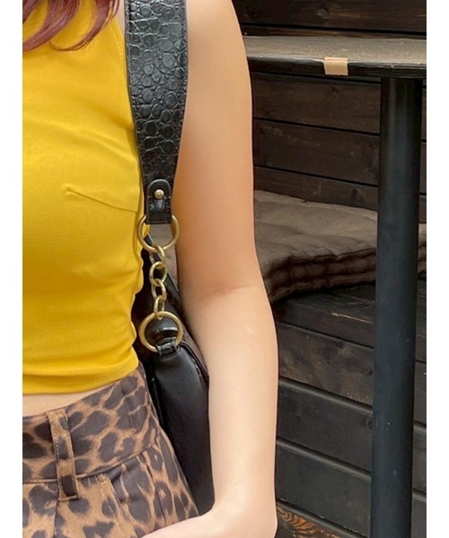 EVRIS(エヴリス)の「スタッズモチーフアニマルハンドBAG(ハンドバッグ・レディース・ブラック/ブルー/ベージュ・FREE)」の6枚目の写真