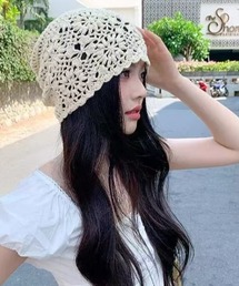 Mela()CROCHET BEANIE(jbgLbv/r[j[)