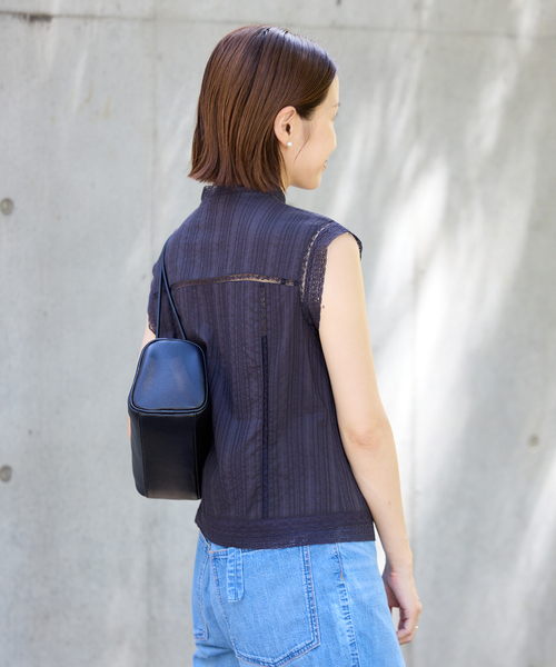 IENA（イエナ）の「インドドビーレースブラウス（シャツ/ブラウス・レディース・ブラック系その他/ホワイト/レッド・FREE）」の21枚目の写真