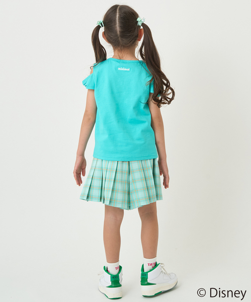 minimal(ミニマル)の「【防汚撥水】【ディズニープリンセス】リボン袖オフショルTシャツ(Tシャツ/カットソー・キッズ・パープル/グリーン・90cm/110cm/100cm/120cm/130cm/140cm)」の18枚目の写真