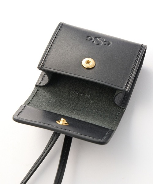 Curensology(カレンソロジー)の「Curensology(カレンソロジー)/<CSG>レザーポッズケース(ネックレス・レディース・ブラック/キャメル・FREE)」の8枚目の写真