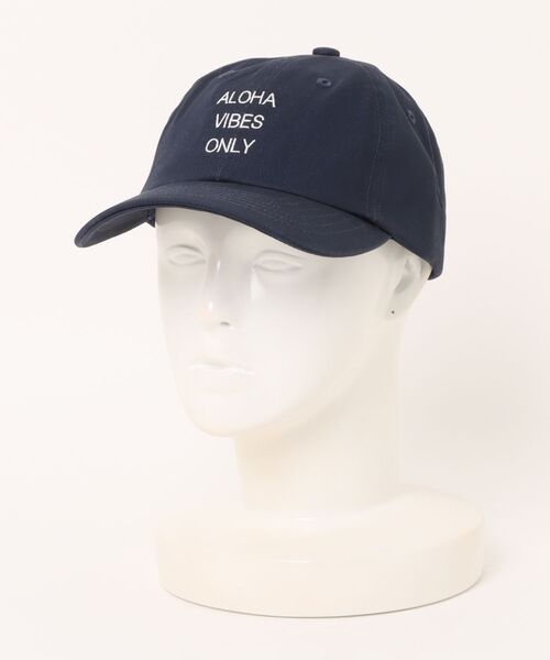 URBAN ISLAND SOCIETY(アーバンアイランドソサエティ)の「【URBAN ISLAND SOCIETY/アーバンアイランドソサエティ】ALOHA VIBES ONLY CAP(キャップ・メンズ・ライトブルー/ベージュ/インディゴブルー/ネイビー・FREE)」の3枚目の写真