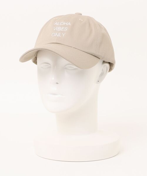 URBAN ISLAND SOCIETY(アーバンアイランドソサエティ)の「【URBAN ISLAND SOCIETY/アーバンアイランドソサエティ】ALOHA VIBES ONLY CAP(キャップ・メンズ・ライトブルー/ベージュ/インディゴブルー/ネイビー・FREE)」の7枚目の写真