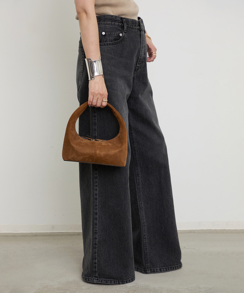 Deuxieme Classe（ドゥーズィエムクラス）の「Loose Jeans (GRAY)（デニムパンツ・レディース・チャコールグレー・34/36/38）」の20枚目の写真