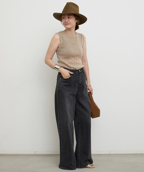 Loose Jeans (GRAY)（デニムパンツ）｜Deuxieme Classe