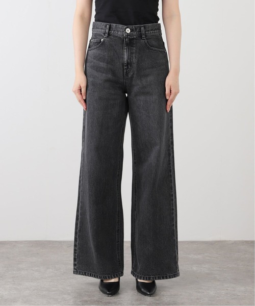 Deuxieme Classe（ドゥーズィエムクラス）の「Loose Jeans (GRAY)（デニムパンツ・レディース・チャコールグレー・34/36/38）」の12枚目の写真