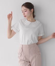 ZOZO限定カラー】袖リボンジャガードワンピース（ワンピース）｜Fit