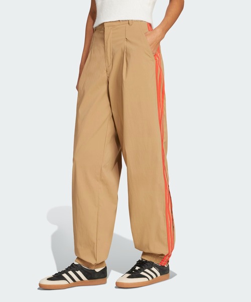 adidas☆Originals３ライン ウーブン パンツ adidas パンツ スリーストライプス ウーブン パラシュートパンツ