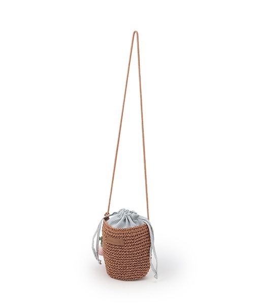 petit main（プティマイン）の「雑材フルーツポシェット（ショルダーバッグ・キッズ・キャメル/ライトベージュ・F）」の6枚目の写真