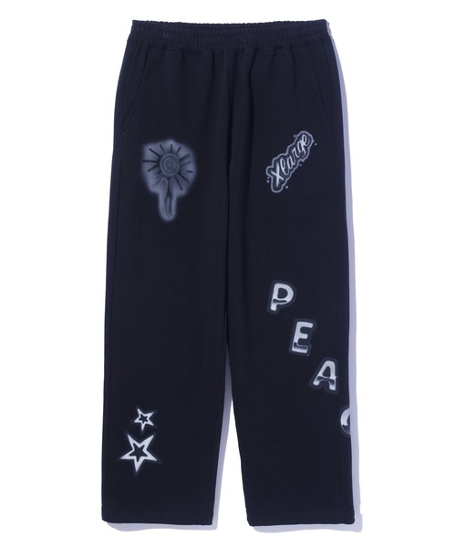 XLARGE(エクストララージ)の「AIRBRUSH SWEAT PANTS(スウェットパンツ・メンズ・ブラック/アッシュ・S/M/L/XL)」の11枚目の写真