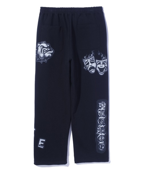 XLARGE(エクストララージ)の「AIRBRUSH SWEAT PANTS(スウェットパンツ・メンズ・ブラック/アッシュ・S/M/L/XL)」の10枚目の写真