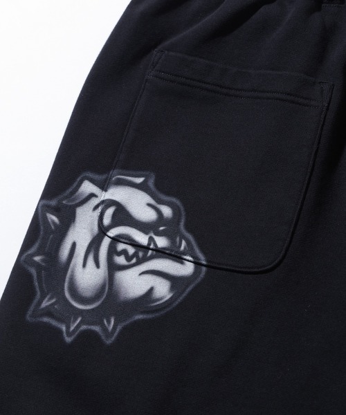 XLARGE(エクストララージ)の「AIRBRUSH SWEAT PANTS(スウェットパンツ・メンズ・ブラック/アッシュ・S/M/L/XL)」の5枚目の写真
