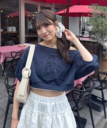 mline | [mline]半袖ロゴスウェット(Tシャツ/カットソー)