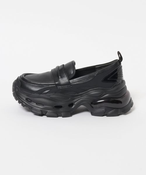 抗菌防臭テープ付き】キリカエボリュームローファー/573242