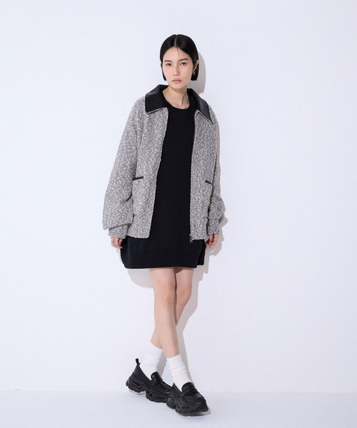 JEANASIS（ジーナシス）の「【抗菌防臭テープ付き】キリカエボリュームローファー/573242（ローファー・レディース・ブラック/ブラウン系その他/ブラック系その他/シルバー系その他・MEDIUM/LARGE）」の13枚目の写真